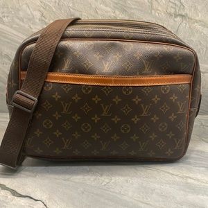 Vintage Louis Vuitton Vintage Monogram Canvas Reporter GM Messenger Bag